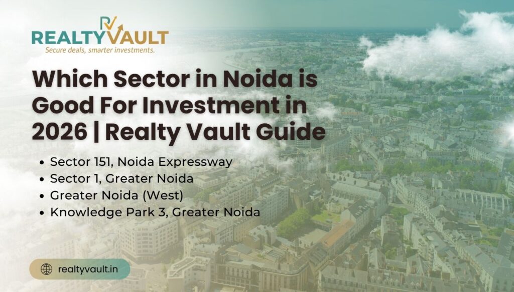Which Sector in Noida is Good For Investment in 2026 | Realty Vault Guide
